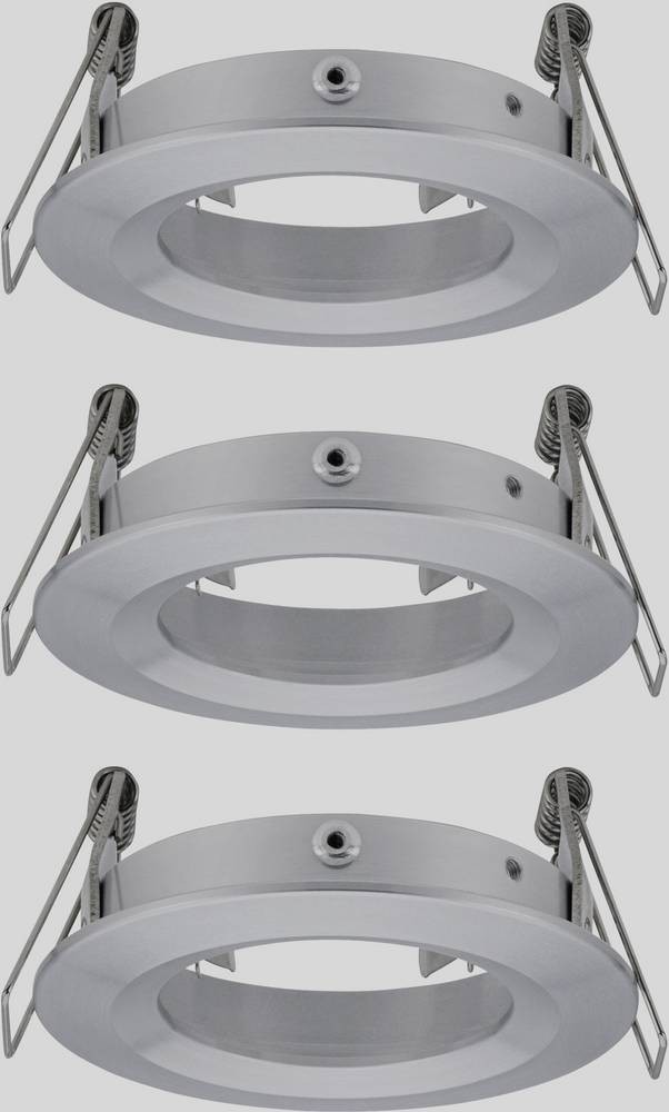 Paulmann 92484 EBL Choose Einbauring 3er Set 10W Aluminium (gedreht)