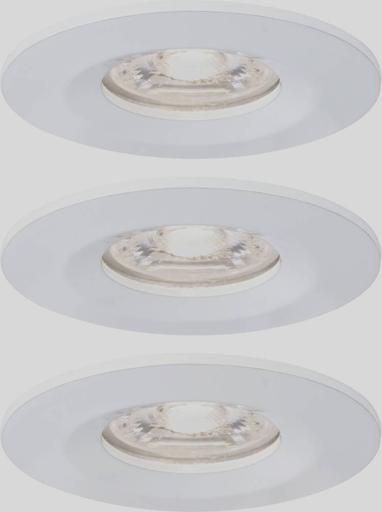 Paulmann 94299 EBL Nova mini Coin LED-Einbauleuchte 3er Set 4W blanco