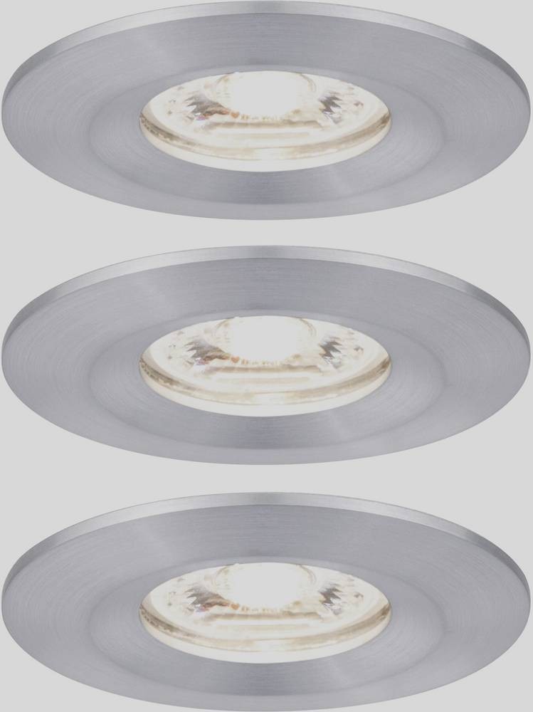 Paulmann 94305 EBL Nova mini Coin LED-Einbauleuchte 3er Set 4W