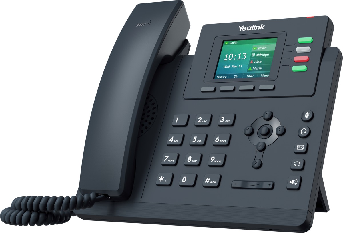 Yealink SIP-T33G téléphone fixe Gris 4 lignes LED - Yealink SIP-