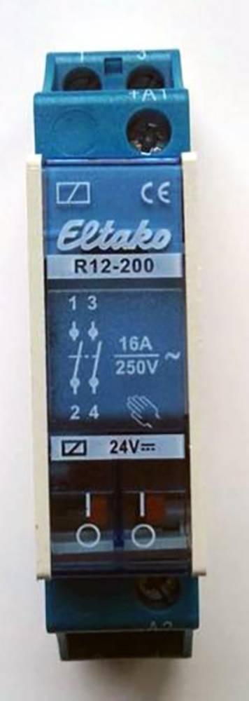 Eltako R12-200-24V DC Schaltrelais Nennspannung: 24 V Schaltstrom (
