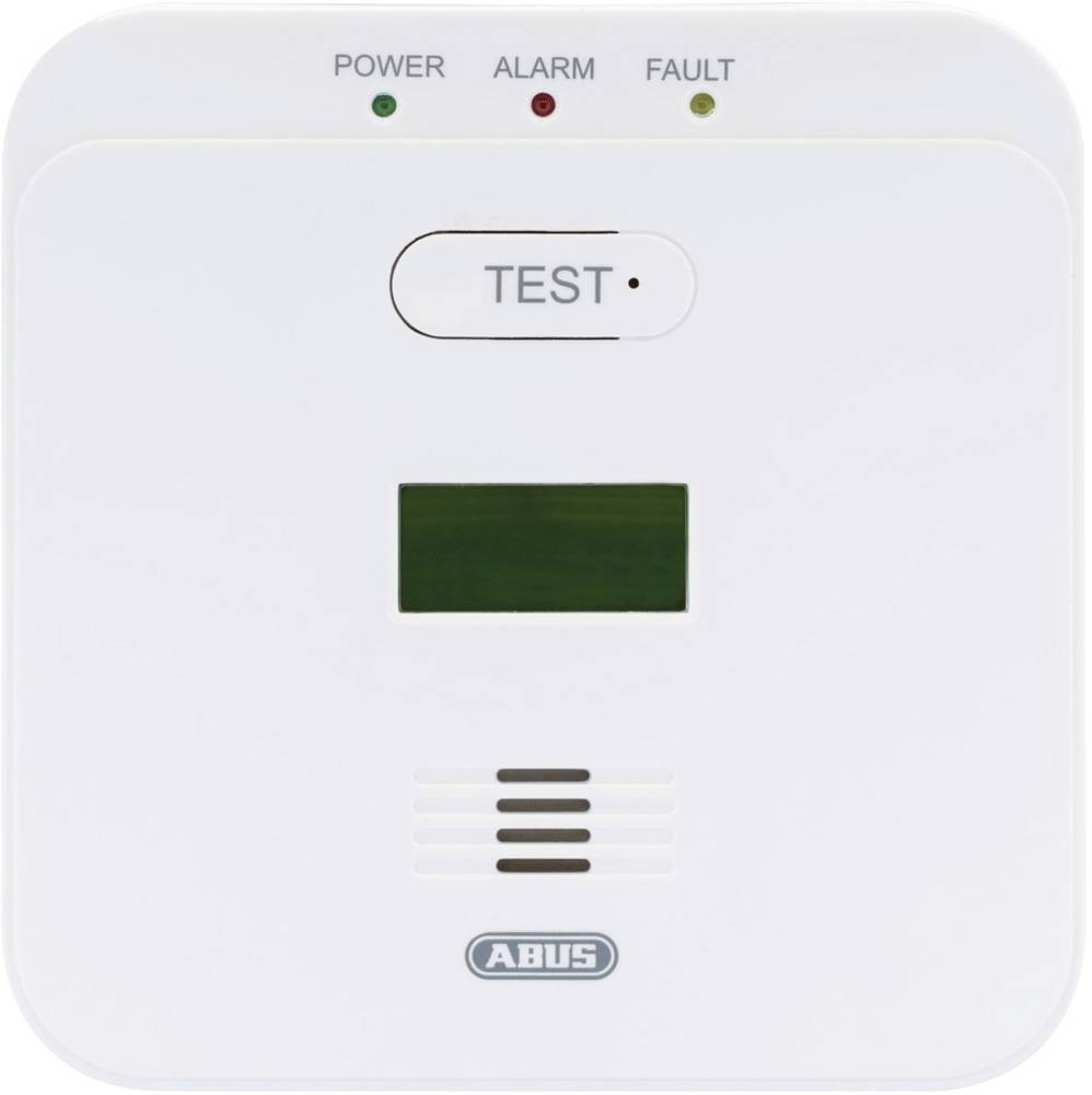 ABUS COWM510 Kohlenmonoxid-Melder batteriebetrieben detektiert