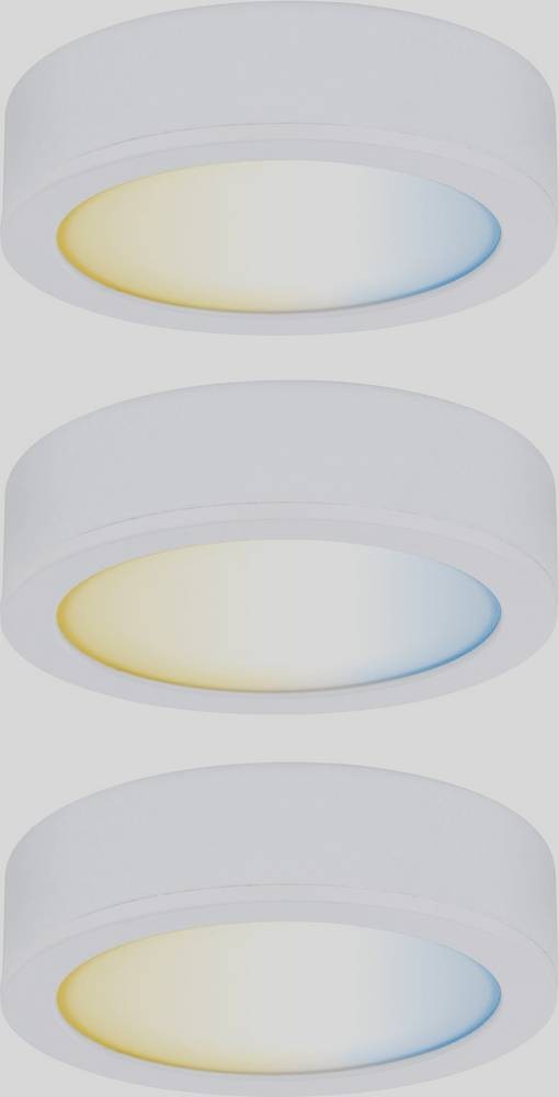 Paulmann CC Start Disc Unterbauleuchte 3er Set 2.10W Warm white white