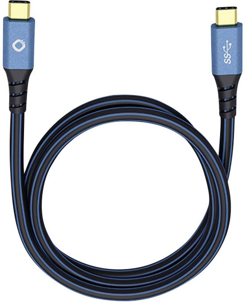 Oehlbach USB-Kabel USB 3.2 Gen1 USB-C Stecker, USB-C Stecker 0.