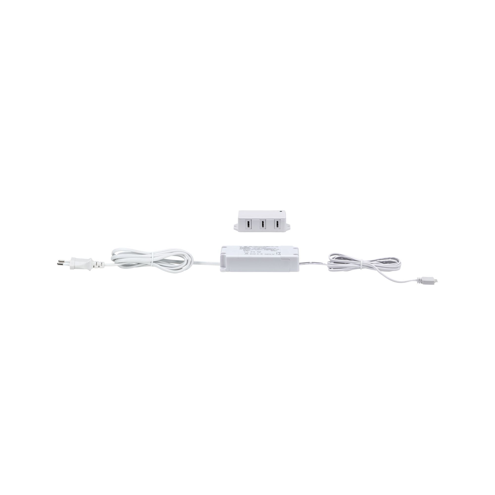 Paulmann 99946 CC Driver 3fach Verteiler Europlug - white
