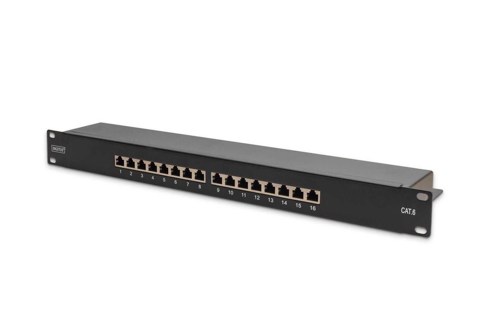 Digitus CAT 6, Class E Patch Panel - Digitus CAT 6, Class E Patch