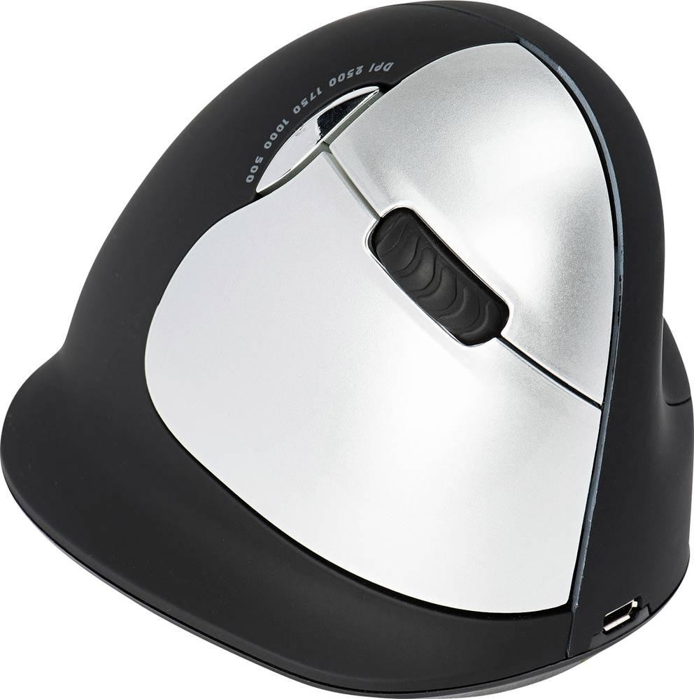 R-Go Tools Ratón ergonómico R-Go HE Break con software de pausa,