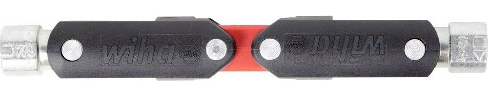 Wiha 44001 Universalschlüssel mit Doppelgelenk für Außendreikant,