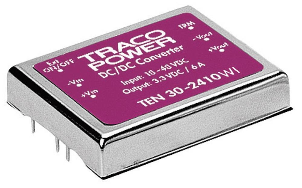 TracoPower TEN 30-2412WI DC/DC-Wandler, Print 24 V/DC 12 V/DC 2.5A