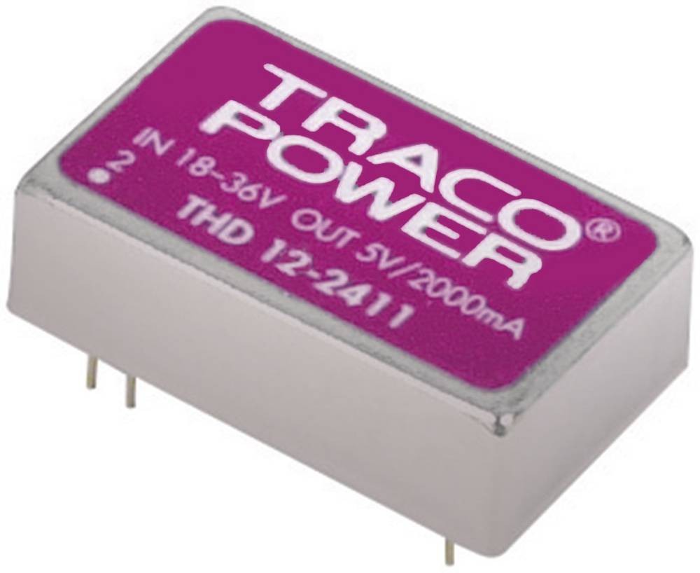 TracoPower THD 12-2422 DC/DC-Wandler, Print 24 V/DC 12 V/DC, -12 V/DC