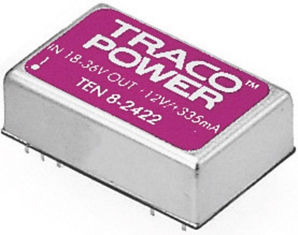 TracoPower TEN 8-1223 DC/DC-Wandler, Print 12 V/DC 15 V/DC, -15 V/DC
