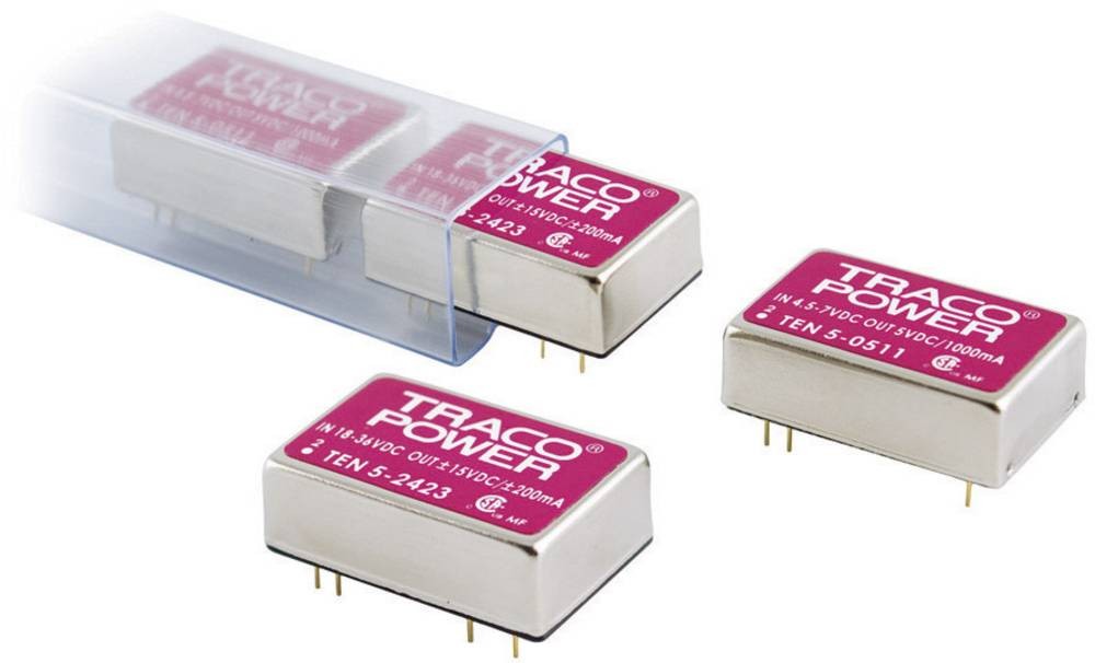 TracoPower TEN 5-1212 DC/DC-Wandler, Print 12 V/DC 12 V/DC 500mA 6W
