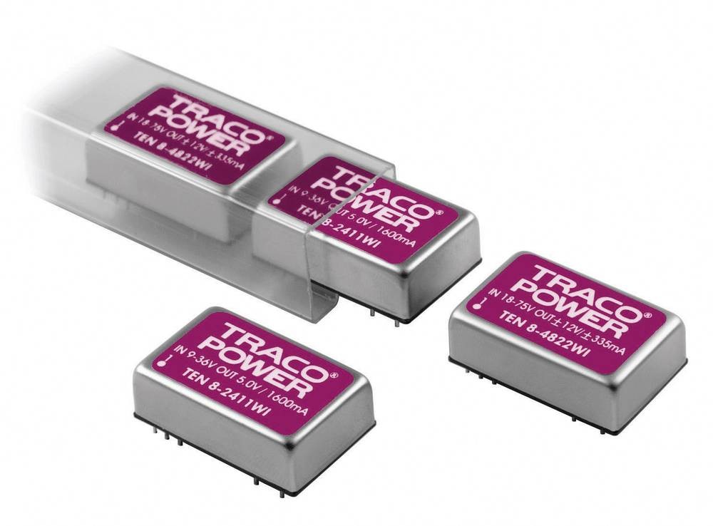 TracoPower TEN 8-2410WI DC/DC-Wandler, Print 24 V/DC 3.3 V/DC 2A 8W