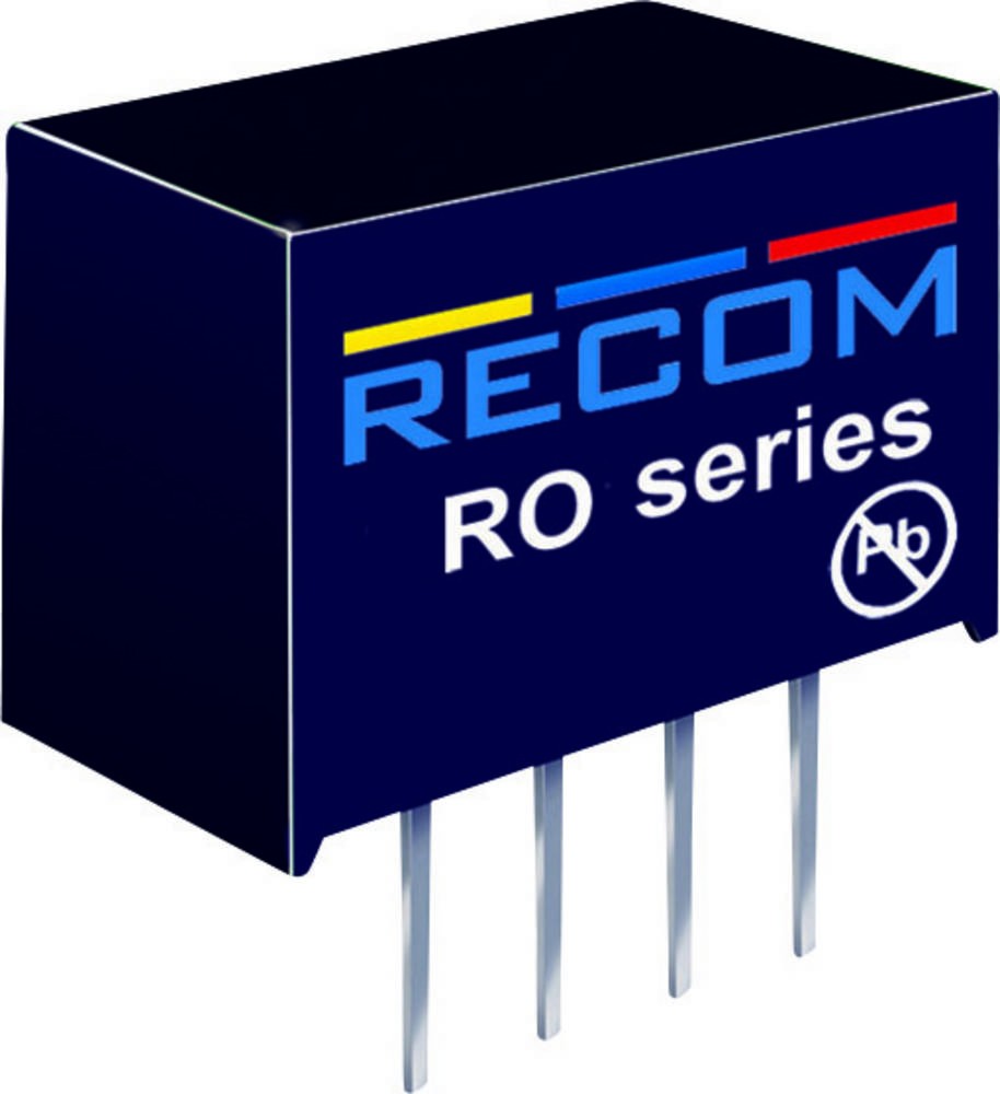 RECOM RO-2405S/P DC/DC-Wandler, Print 24 V/DC 5 V/DC 200mA 1W Anzahl