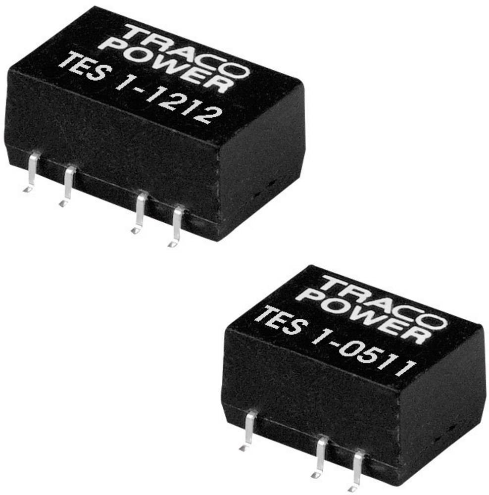 TracoPower TES 1-2421 DC/DC-Wandler, SMD 24 V/DC 5 V/DC, -5 V/DC