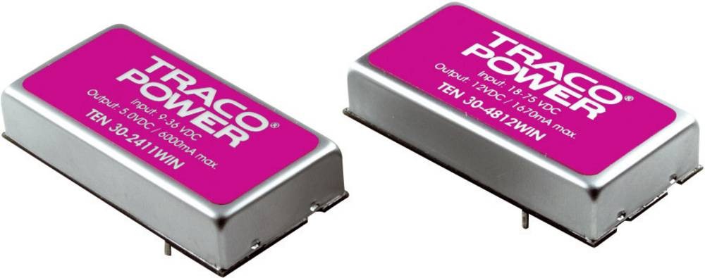 TracoPower TEN 30-4812WIN DC/DC-Wandler, Print 48 V/DC 12 V/DC 2.5A
