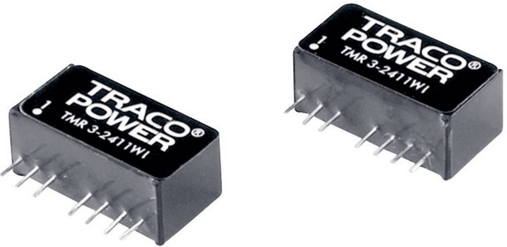 TracoPower TMR 3-2412WI DC/DC-Wandler, Print 24 V/DC 12 V/DC 250mA 3W