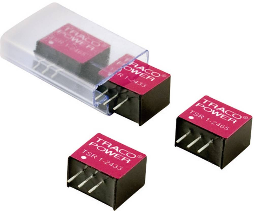 TracoPower TSR 1-2490 DC/DC-Wandler, Print 24 V/DC 9 V/DC 1A 8W