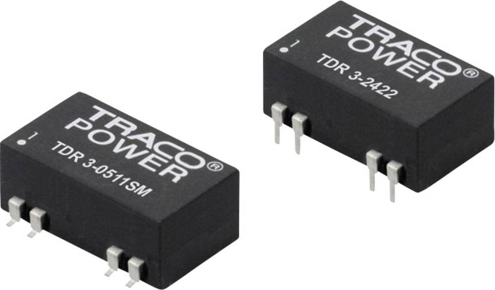 TracoPower TDR 3-0511SM DC/DC-Wandler, Print 5 V/DC 5 V/DC 600mA 3W