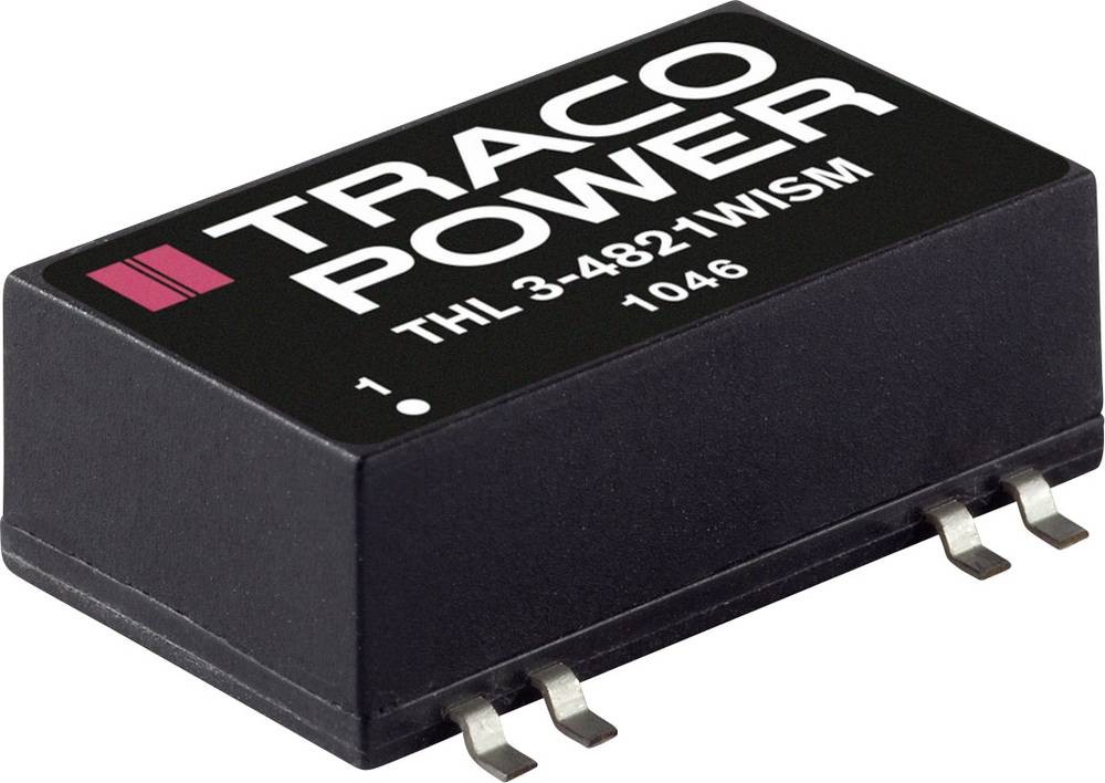TracoPower THL 3-4811WISM DC/DC-Wandler, SMD 48 V/DC 5.1 V/DC 600mA