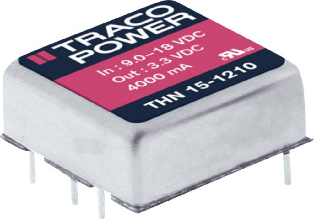 TracoPower THN 15-2411 DC/DC-Wandler, Print 24 V/DC 5 V/DC 3A 15W