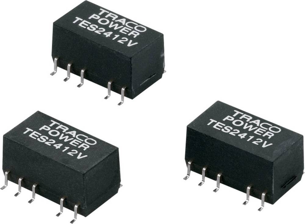 TracoPower TES 1-1222V DC/DC-Wandler, SMD 12 V/DC 12 V/DC, -12 V/DC