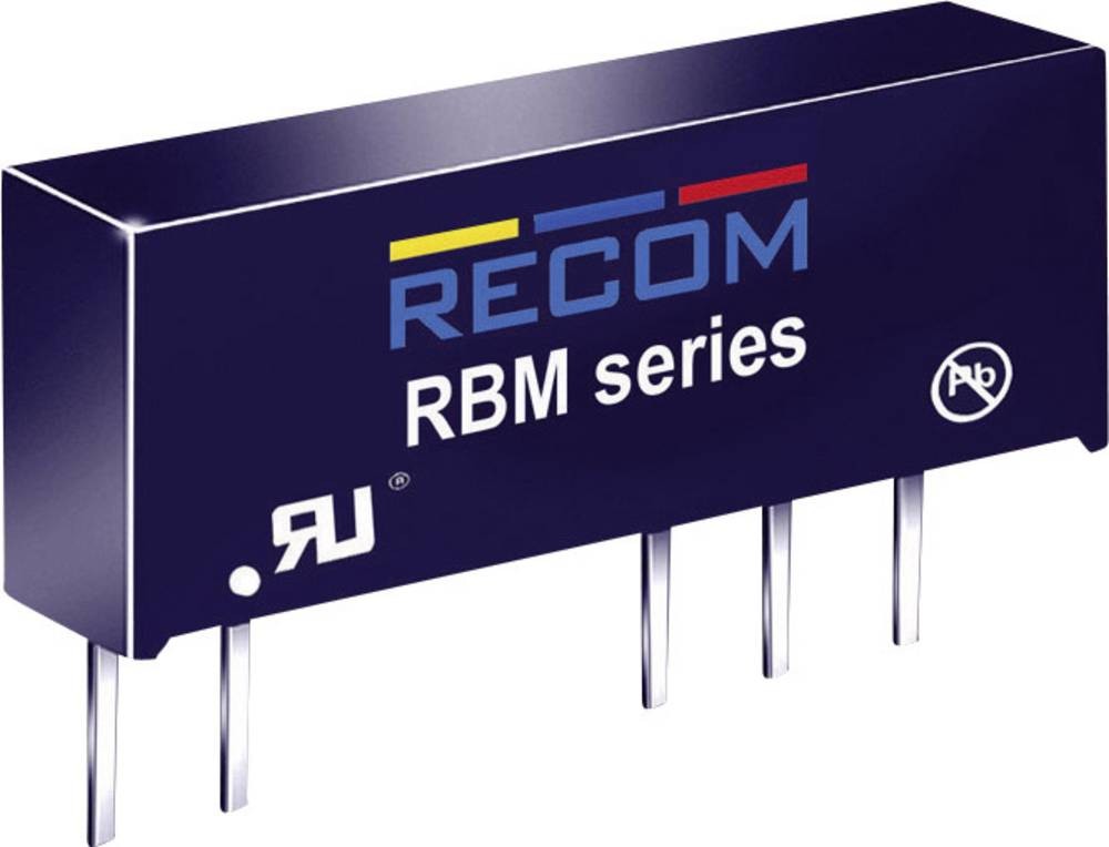 RECOM RBM-0505D DC/DC-Wandler, Print 5 V/DC 5 V/DC, -5 V/DC 100mA 1W