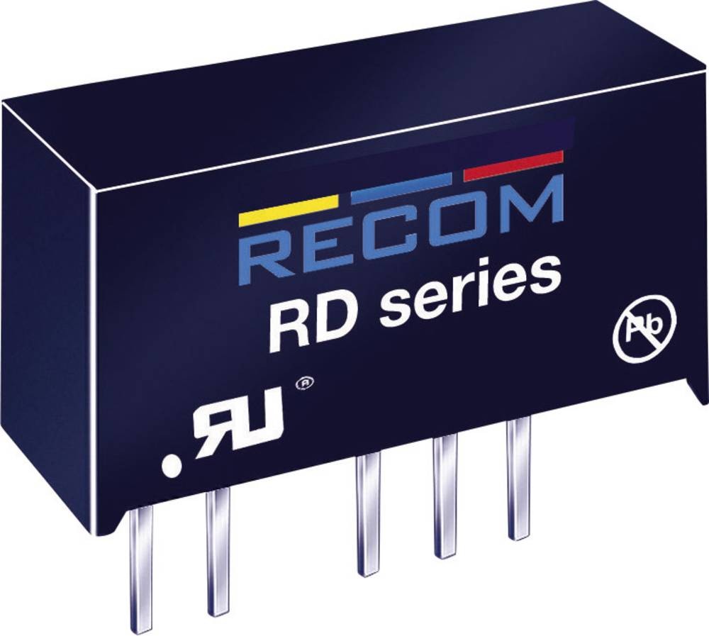 RECOM RD-0505D DC/DC-Wandler, Print 5 V/DC 5 V/DC, -5 V/DC 200mA 2W