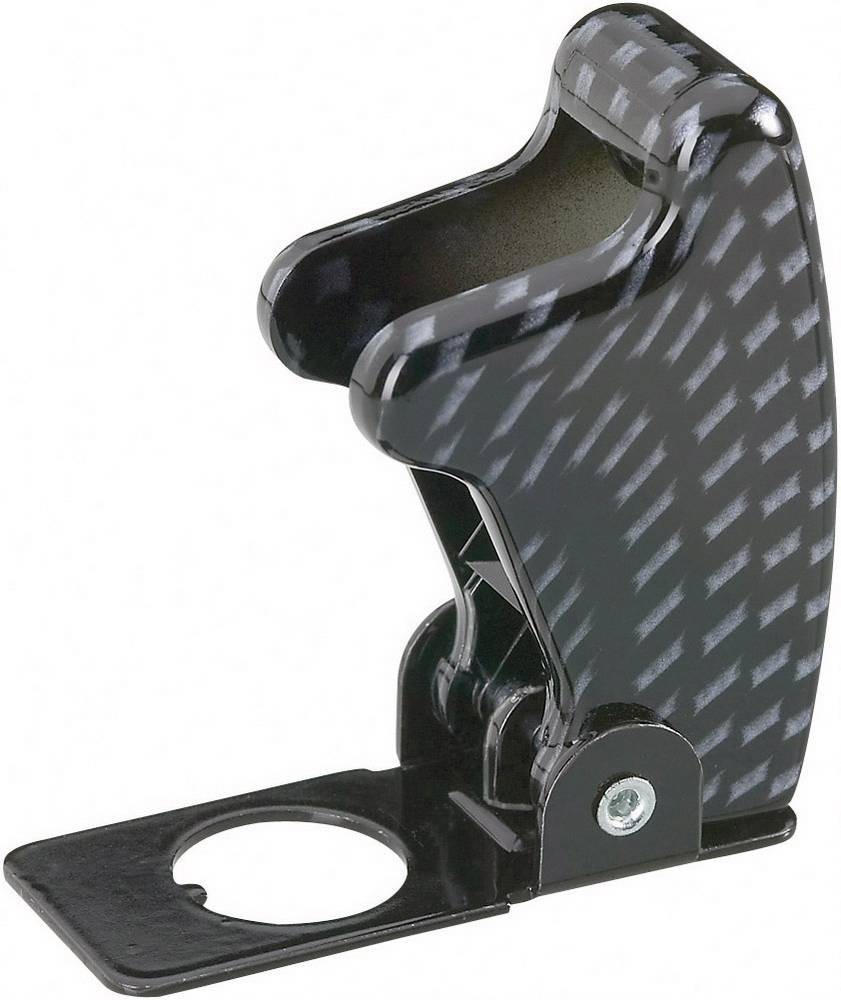 TRU Components 1587850 TC-R17-10 CARBON Sicherheitsabdeckung Carbon 1