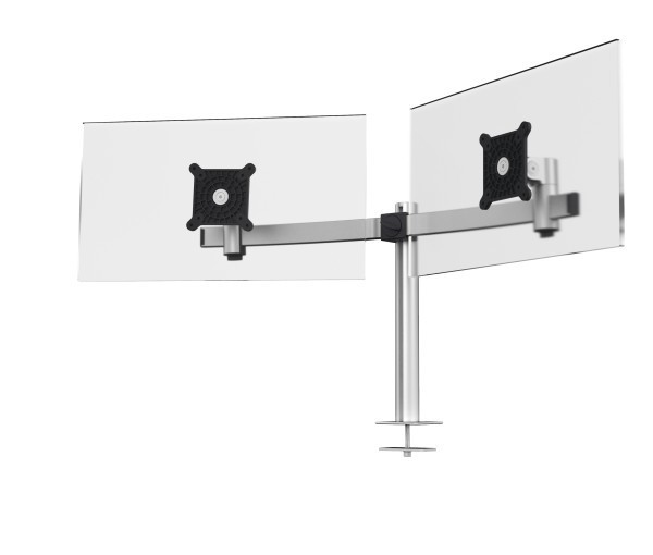 Durable 508623 soporte para monitor 68,6 cm (27") Escritorio Plata -