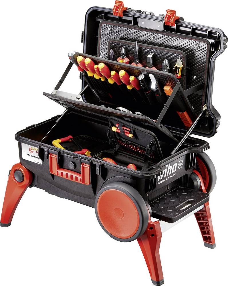 Wiha XXL III electric Ensemble de boîte à outils Noir, Rouge - Wiha