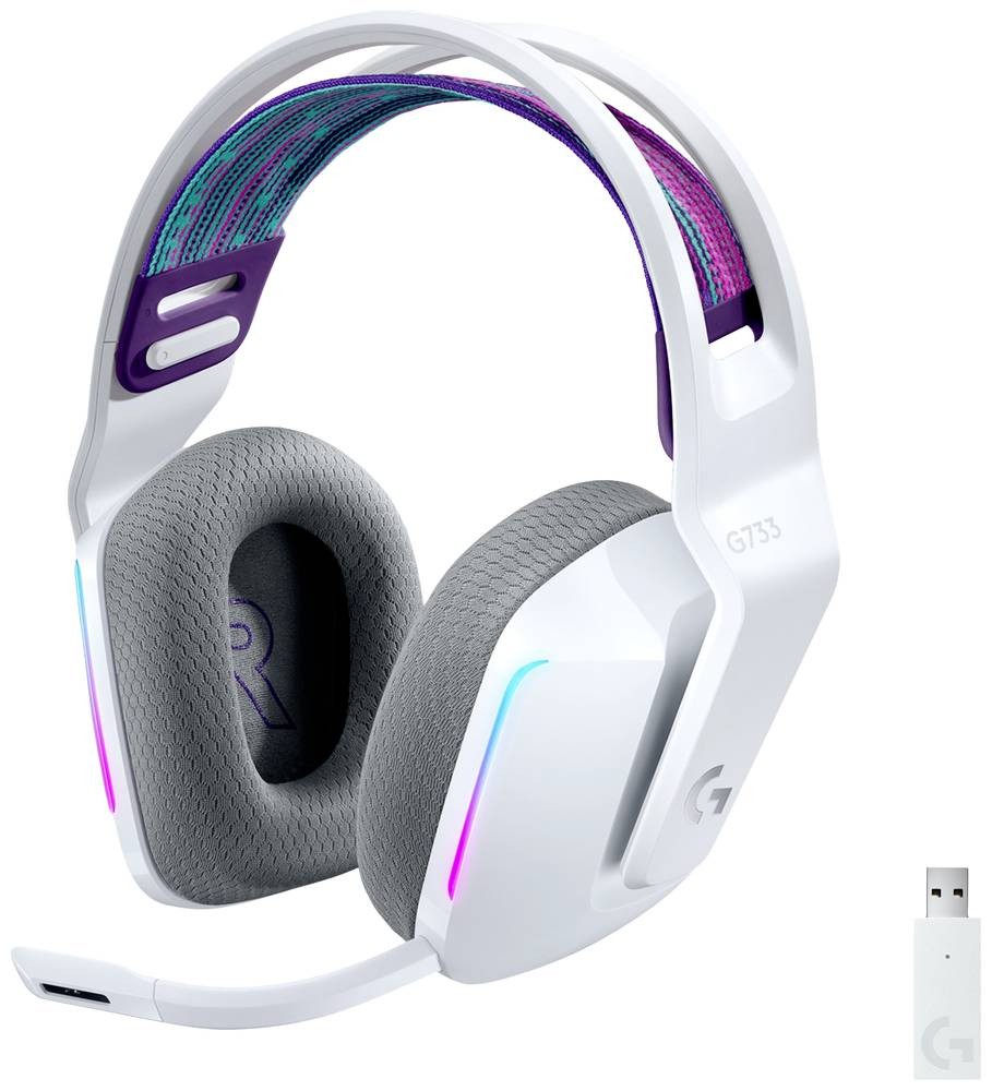 Logitech G G733 Lightspeed weiß
