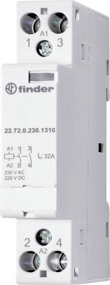Finder 22.72.0.230.1310 Installationsschütz 2 Schließer 230V 1 pc(s)