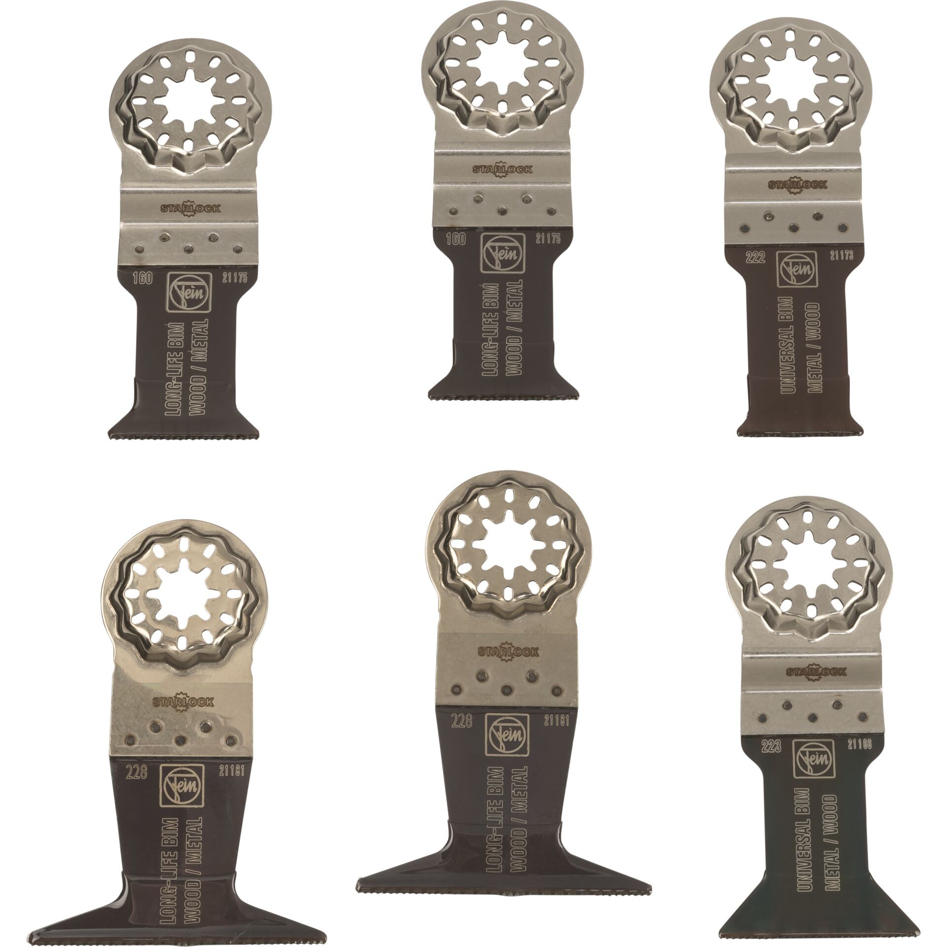 Fein 35222967010 Best of E-Cut SL WOOD & METAL la lama della sega-Set