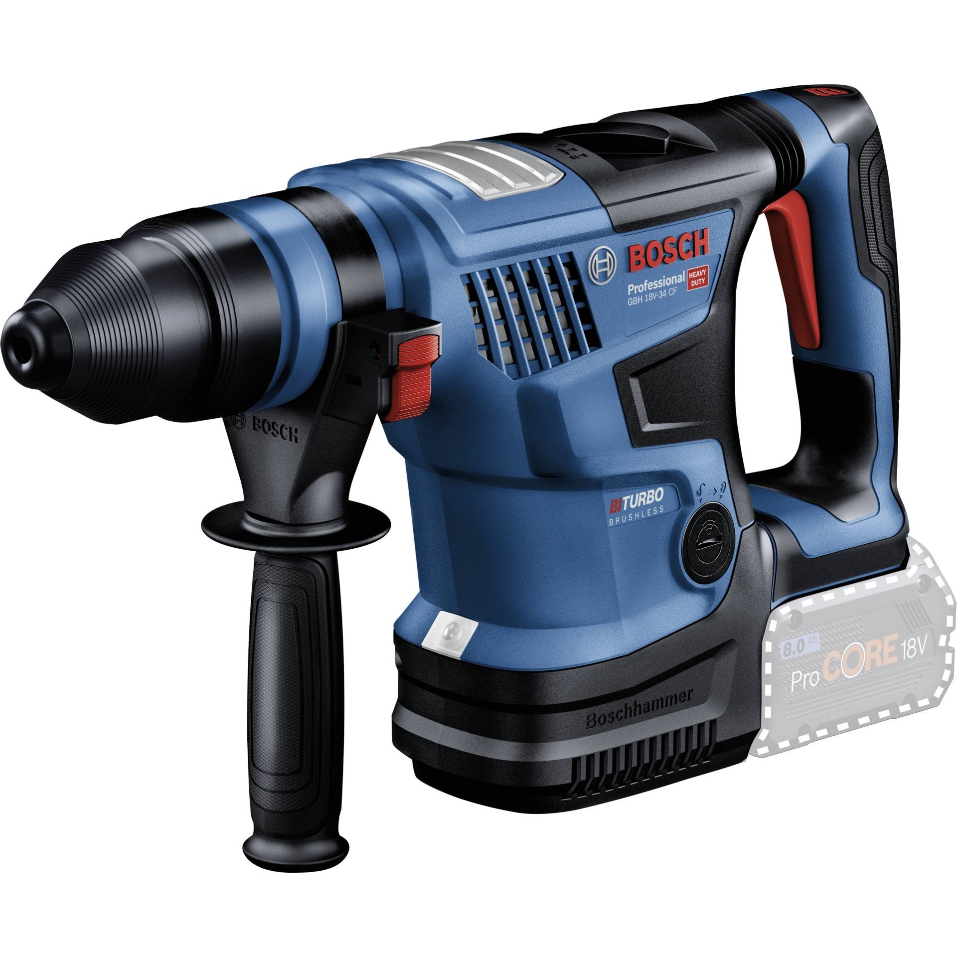 Bosch GBH 18V-34 CF PROFESSIONAL 500 tr/min SDS Plus - Bosch GBH 18V-
