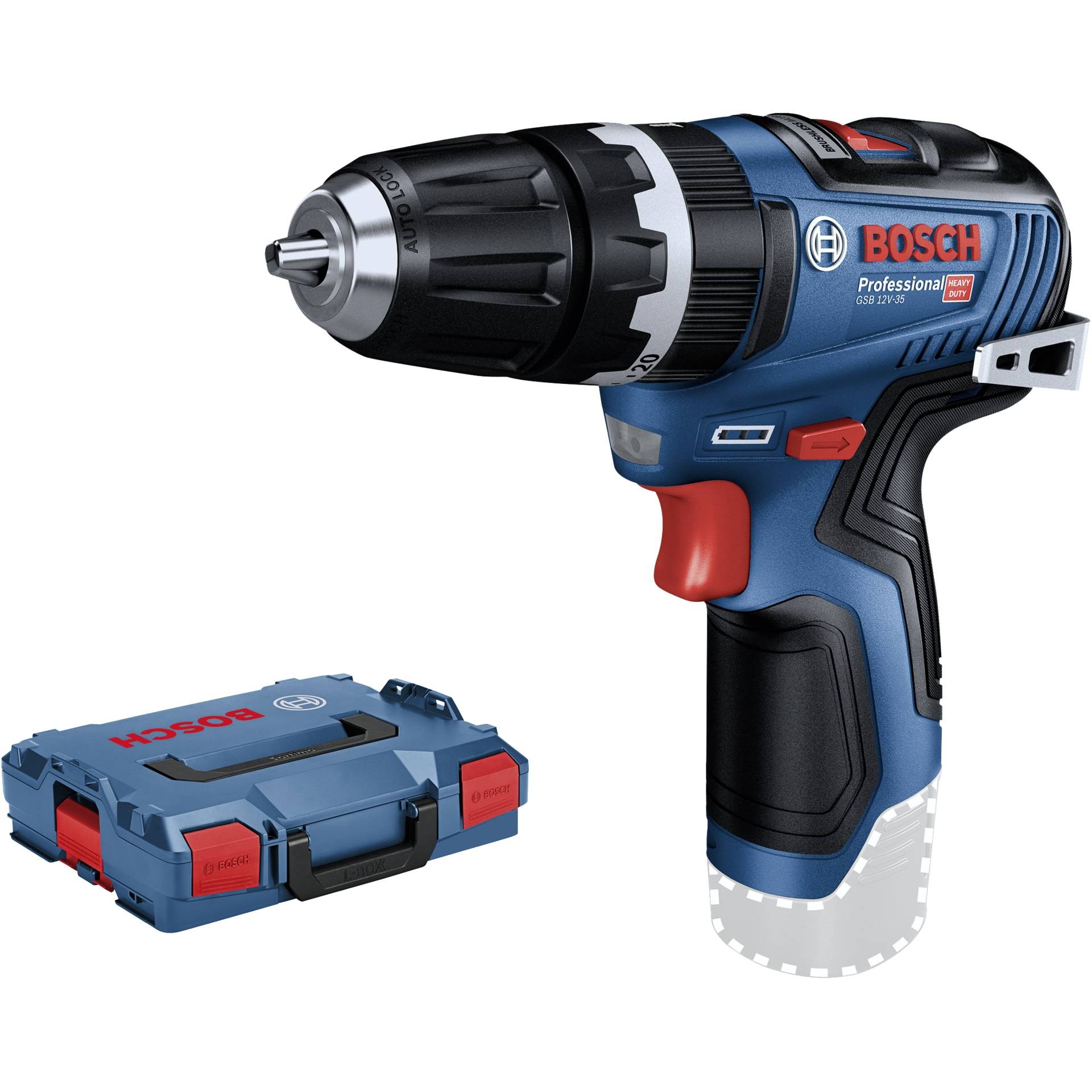 Bosch GSB 12V-35 Professional 1750 RPM Black, Blue, Red - Bosch GSB