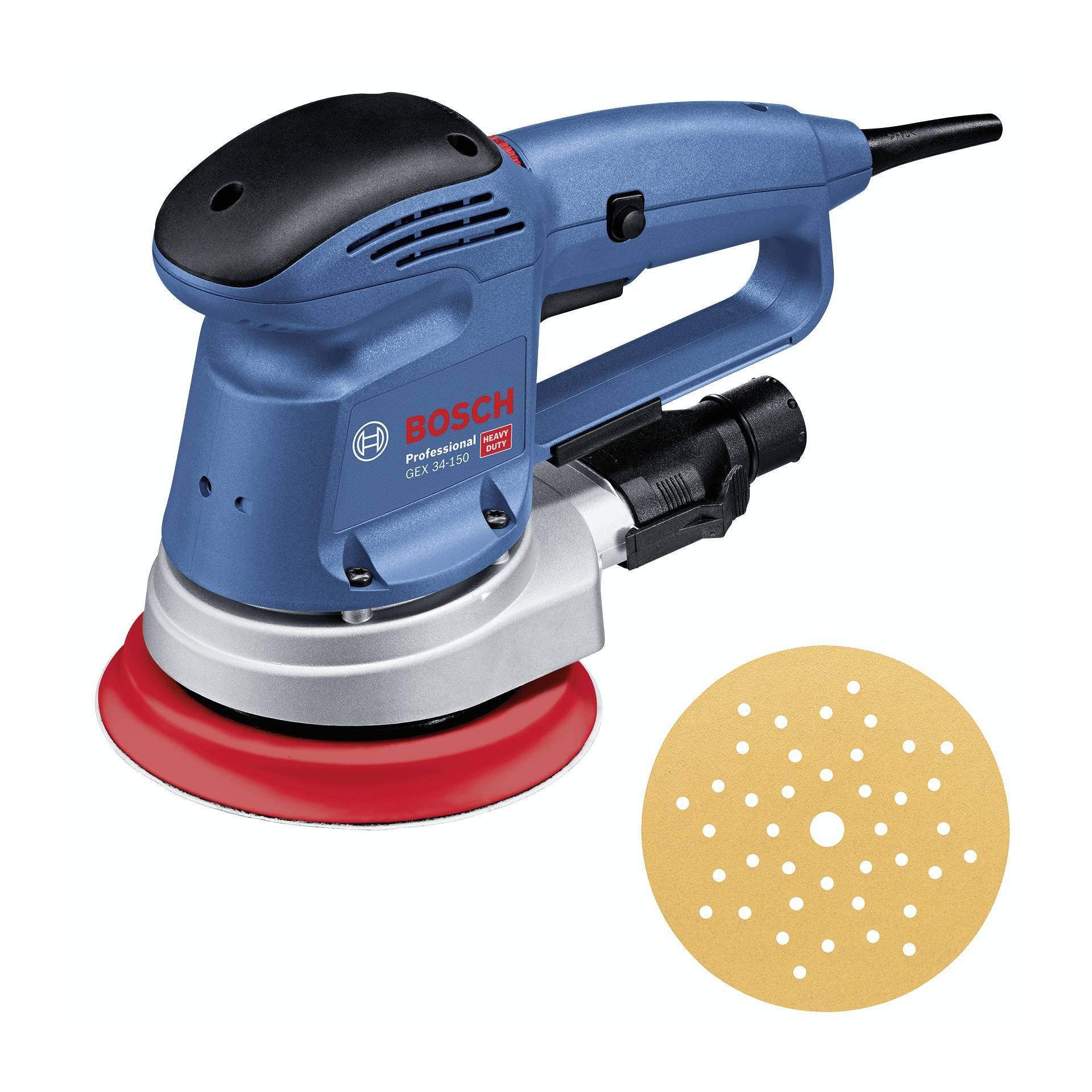 Bosch GEX 34-150 Professional Ponceuse orbitale aléatoire 12000 tr/
