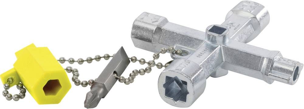 C.K T4455 Schaltschrankschlüssel 12 in 1 Schaltschrankschlüssel