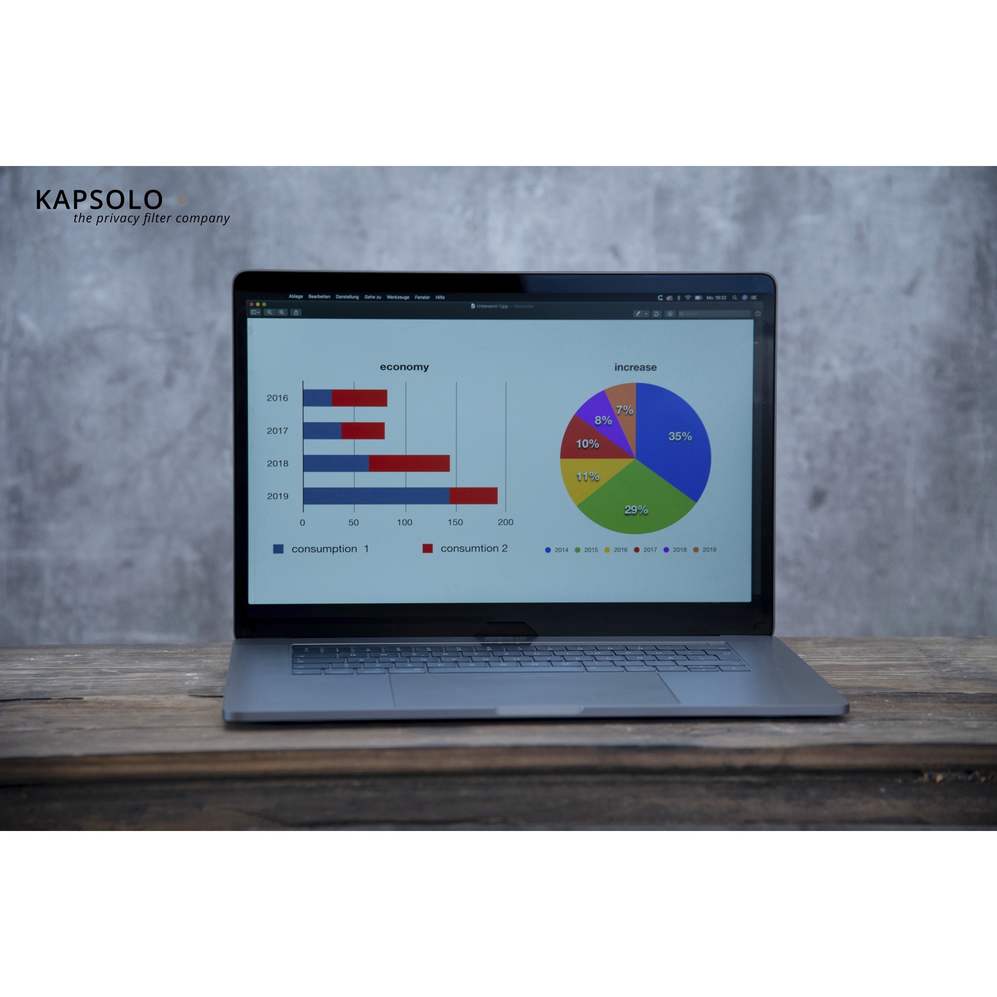 KAPSOLO 3H Screen Protection HP Elite X2 1012 G2 - KAPSOLO 3H Screen