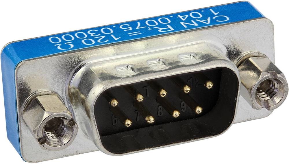Ixxat Abschlusswiderstand CAN Bus, Sub-D9 CAN/CAN FD Abschlussadapter