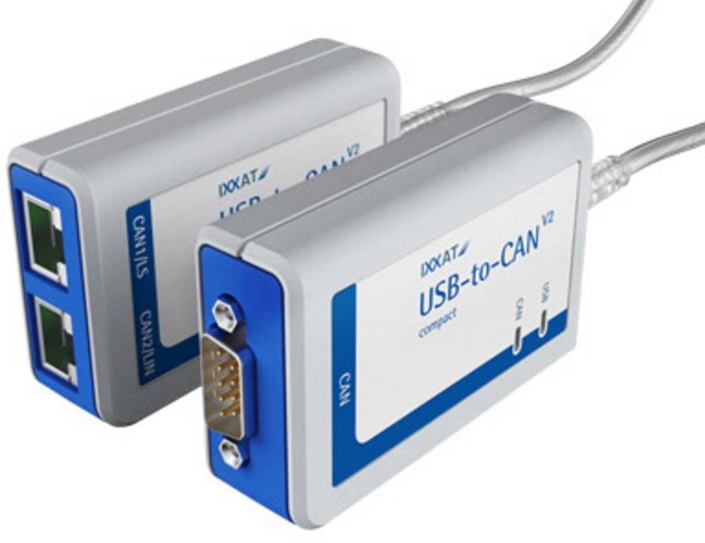 Ixxat 1.01.0281.11001 USB-to-CAN V2 compact SUB-D9 CAN Umsetzer USB,