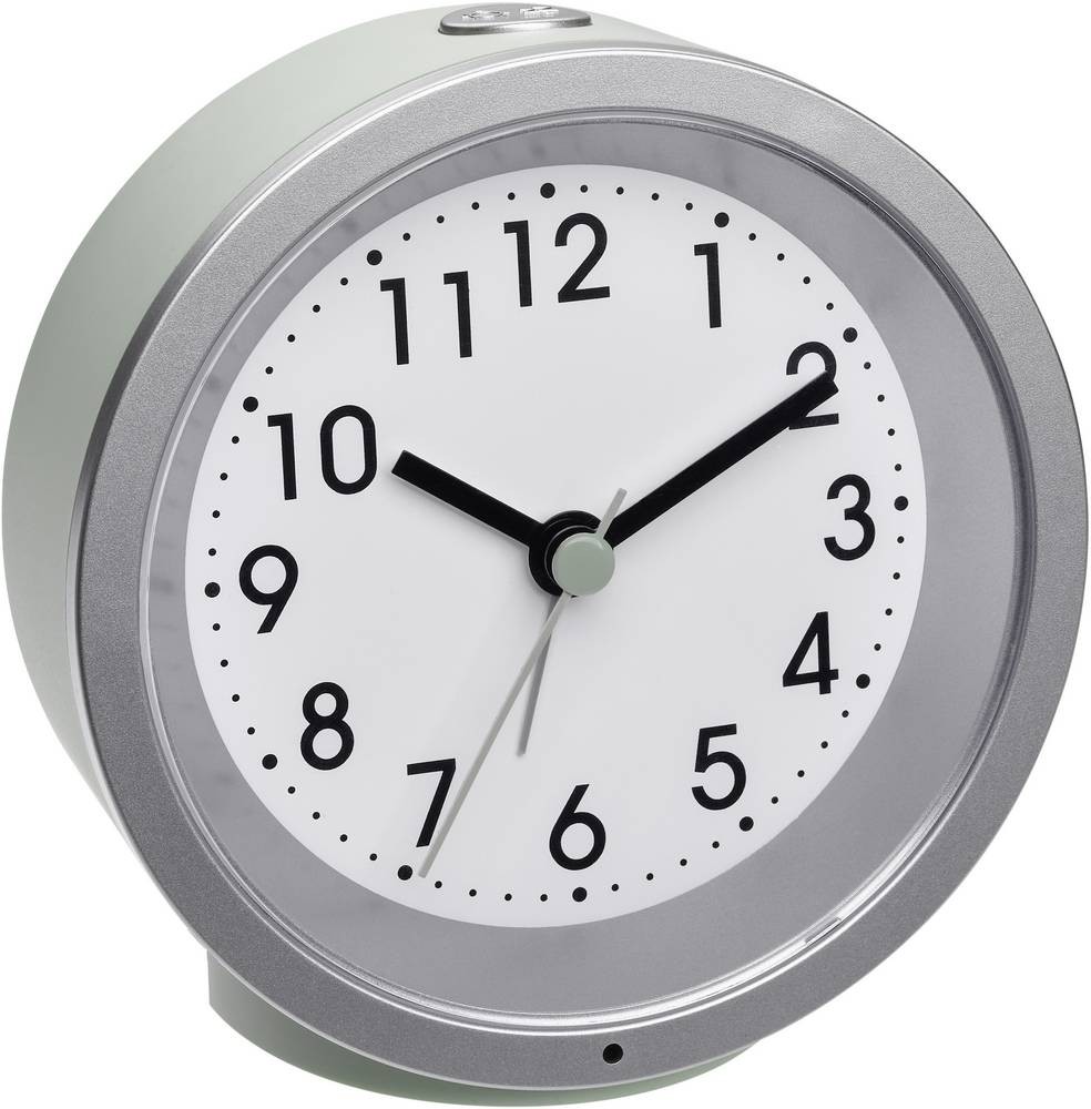 TFA Dostmann 60.1034.04 Quarz alarm clock Mint Alarmzeiten 1