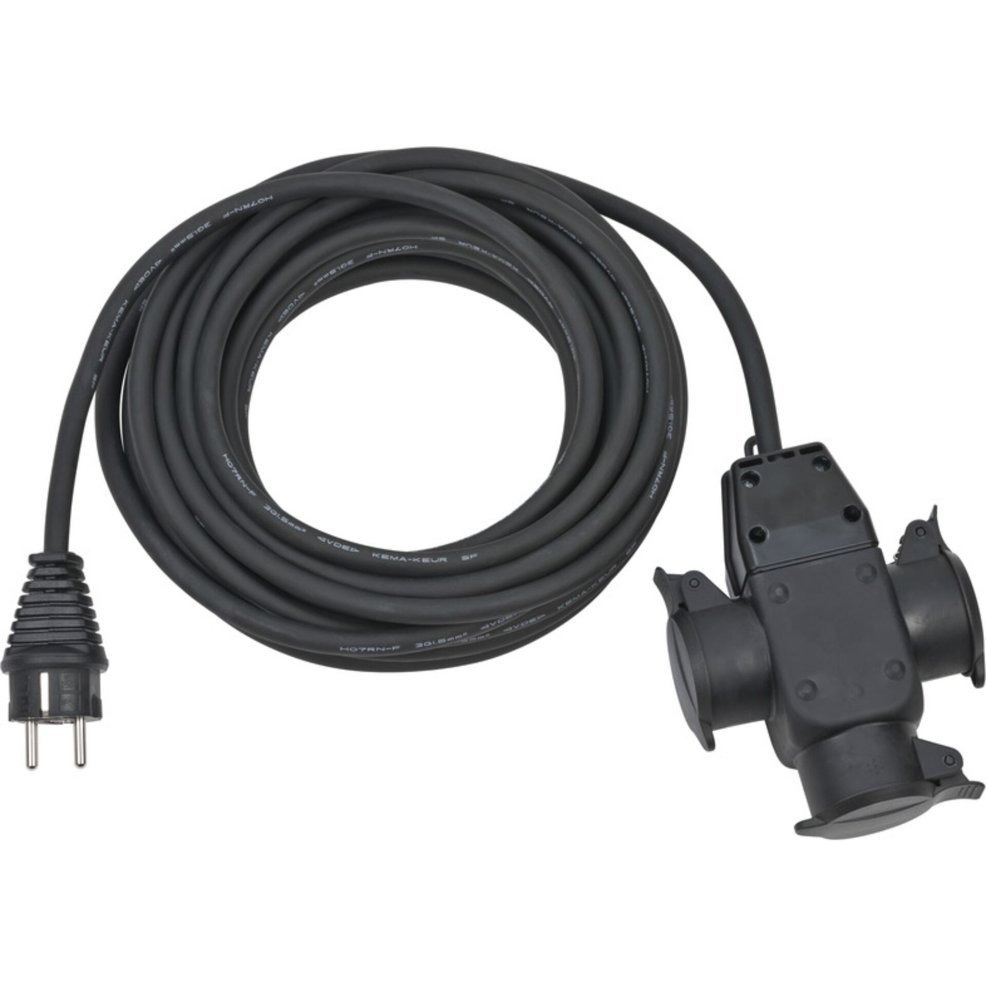 Brennenstuhl 1167810301 Strom extension cable black 10.00 m H07RN-F