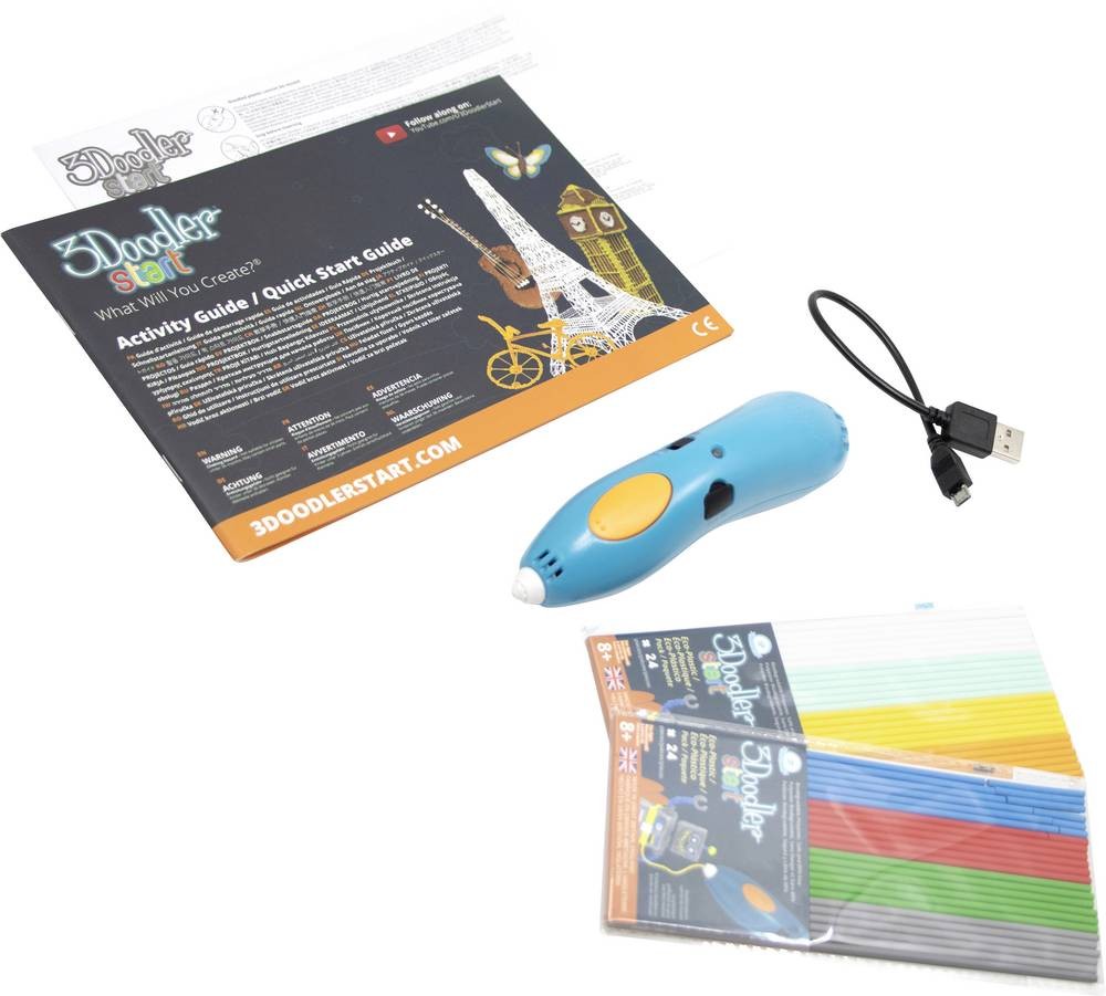 3Doodler 185170 MINT Start Essential 3D printer pen 3mm