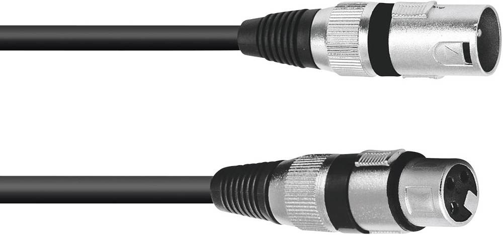 Omnitronic 30220595 audio cable 30 m XLR (3-pin) Black - Omnitronic
