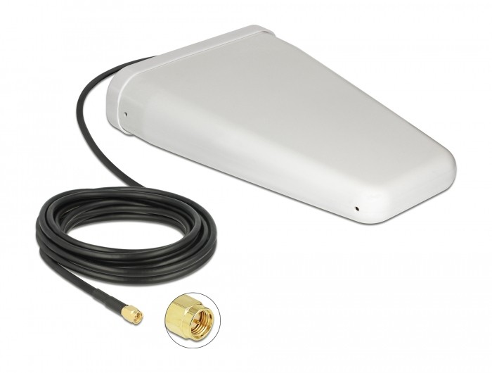 DeLOCK LTE Antenna SMA plug 7 - 9 dBi directional with connection