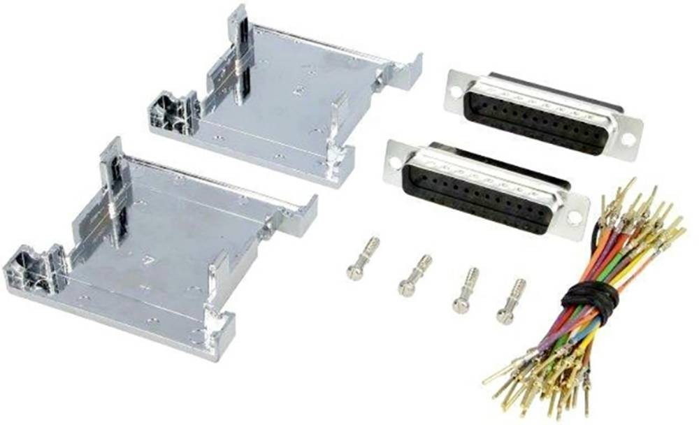 Encitech GA-1515-MF-LG-K D-SUB Adapter D-SUB-Stecker 15pol. - D-SUB-