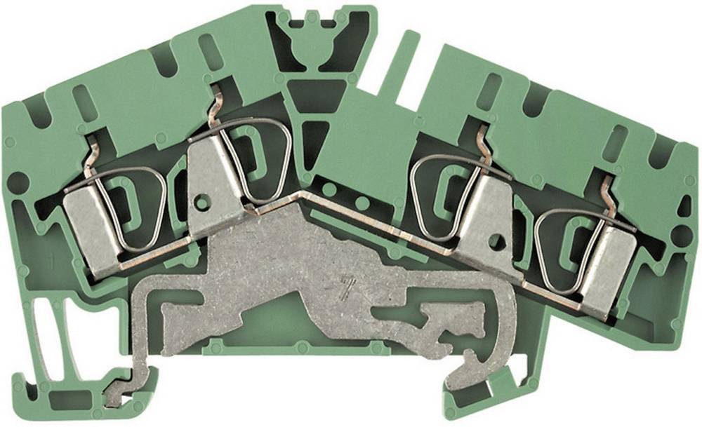 Weidmüller 1807090000-1 Schutzleiterklemme Zugfeder green-Gelb