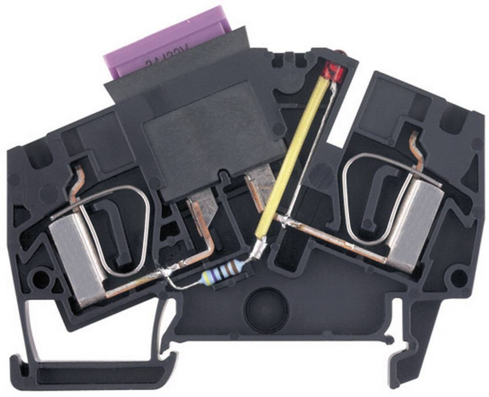 Weidmüller 1814700000-1 Sicherungsreihenklemme Zugfeder black 1 pc(s)