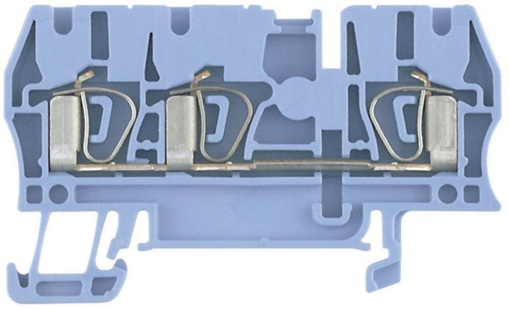 Weidmüller 7907420000-1 Durchgangsreihenklemme Zugfeder blue